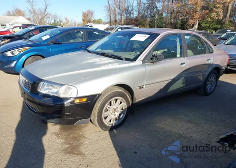 2004 Volvo S80 2.5T from USA, damaged, VIN YV1TS59H441378815
